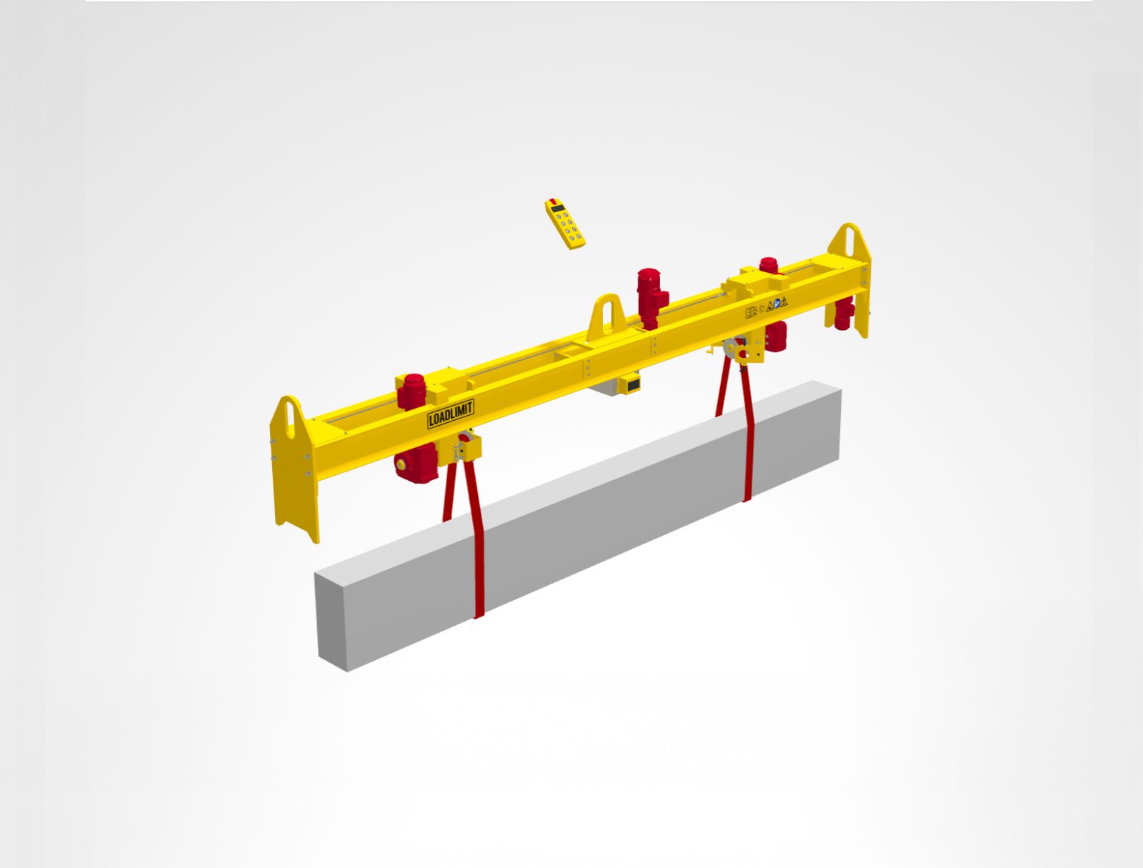 Wende-Traverse TWX/TWV 5,0-3000, Greifweite 1-6 m