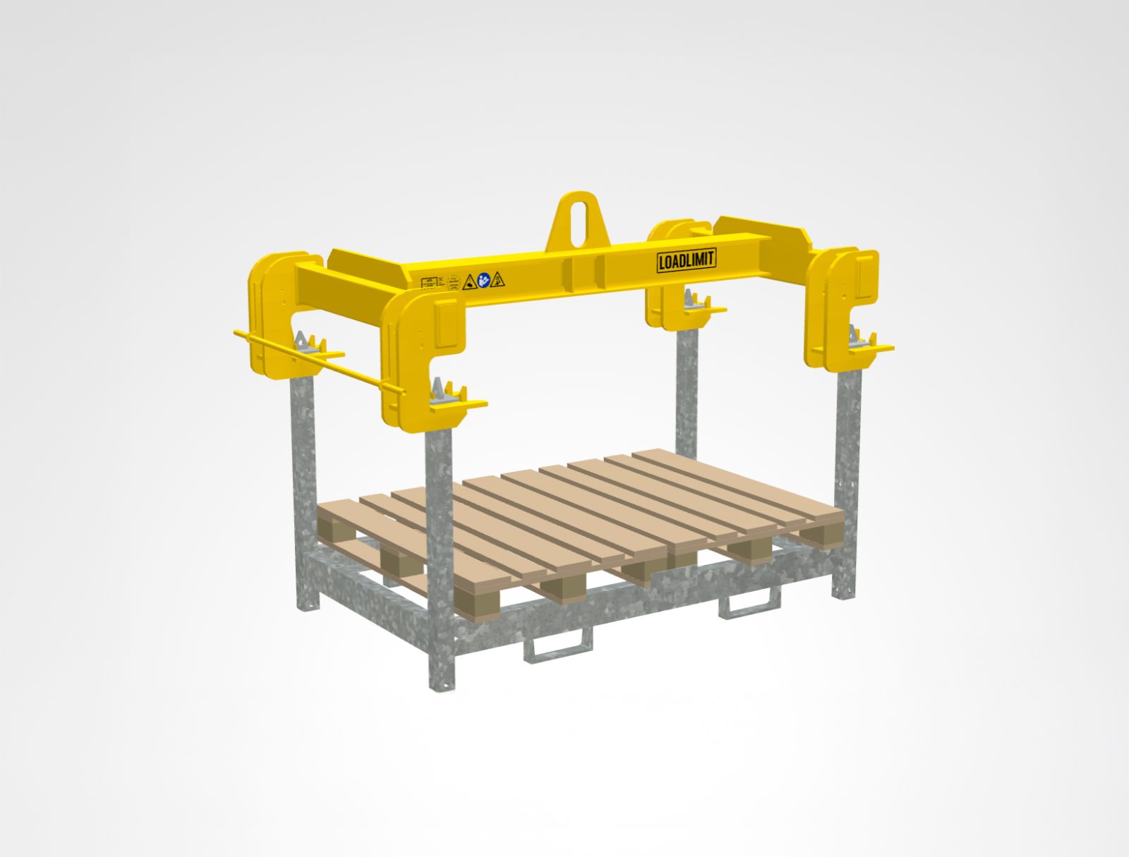 Stapelpaletten-Traverse TTP 5T, 1800 x 1030 mm