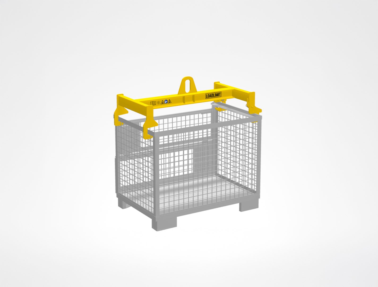 Gitterbox-Traverse TGB 1T, für Norm-Gitterboxen
